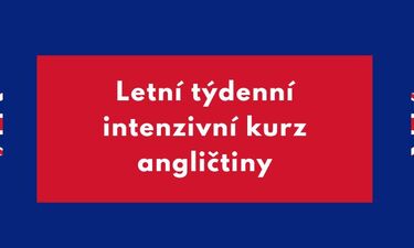 Letní týdenní intenzivní kurz angličtiny